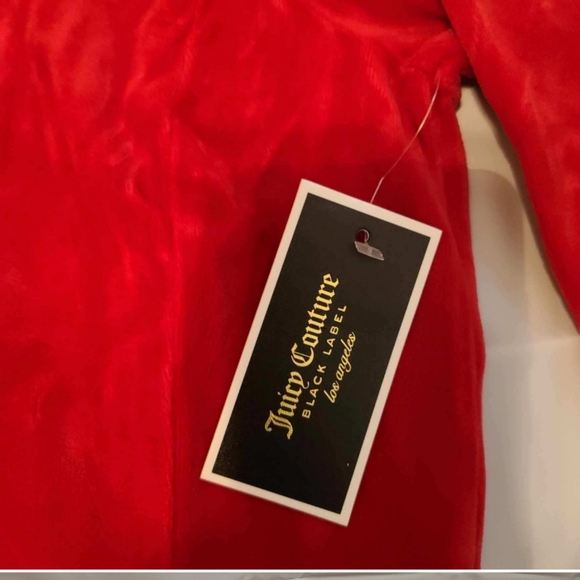 *Last One Juicy Couture Cropped Velour Jacket M - Picture 6 of 7